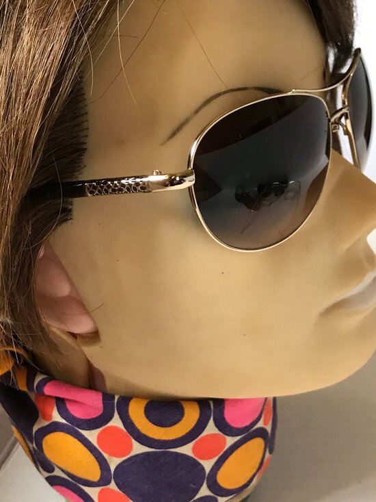 Coach Allegra Aviator Sunglasses main image 13